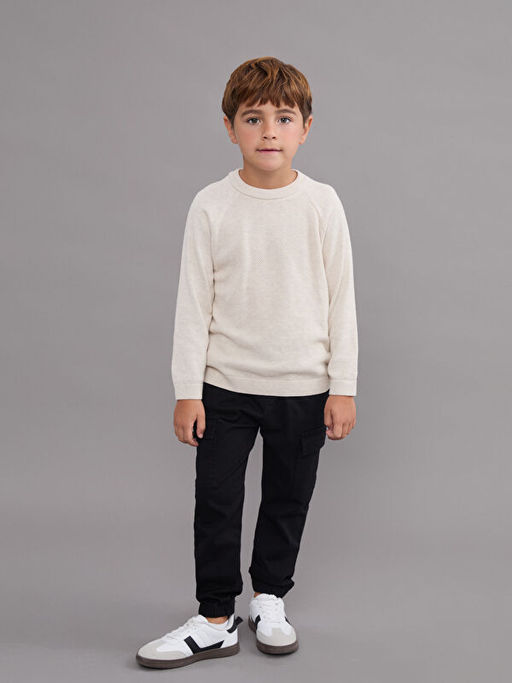 Erkek ?ocuk Basic Triko Kazak