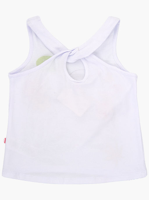 Комплект для девочки с шортами UD 3442/2936 бел/джинс - Mini maxi фото 8