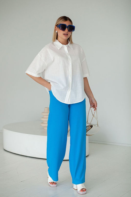 Рубашка МД-2635 белый - Took a look фото 3