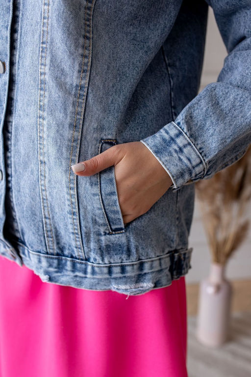 Рубашка Д-020 джинс - Took a look фото 5