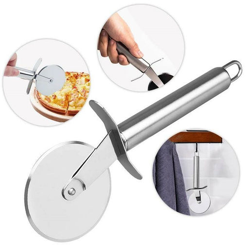 Цена за 2 шт. Нож-ролик для пиццы нерж OLS-400-5