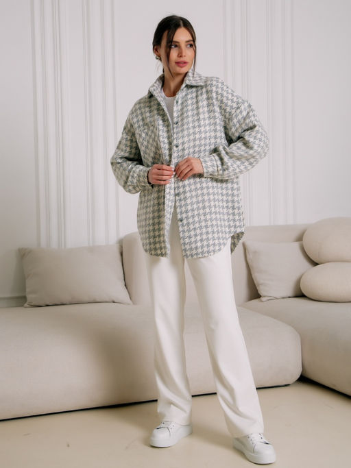 23-014 Рубашка - Вишня фото 6