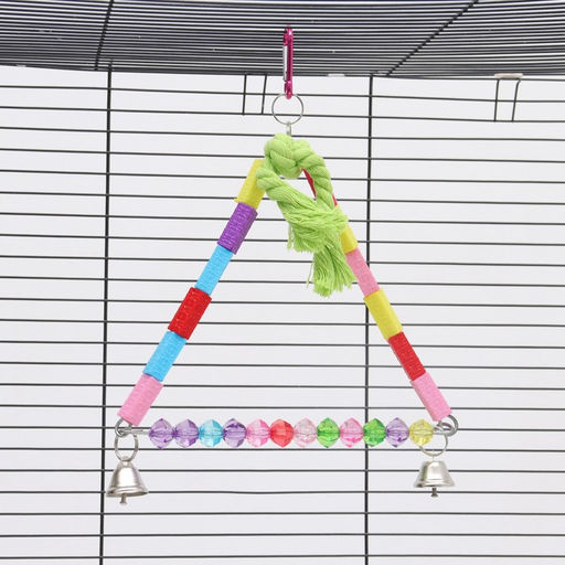 Качели для птиц, 20 х 16 см, микс цветов - Пижон фото 9