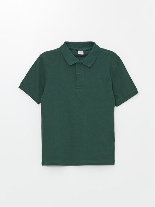Polo Yaka K?sa Kollu Basic Erkek ?ocuk Ti??rt