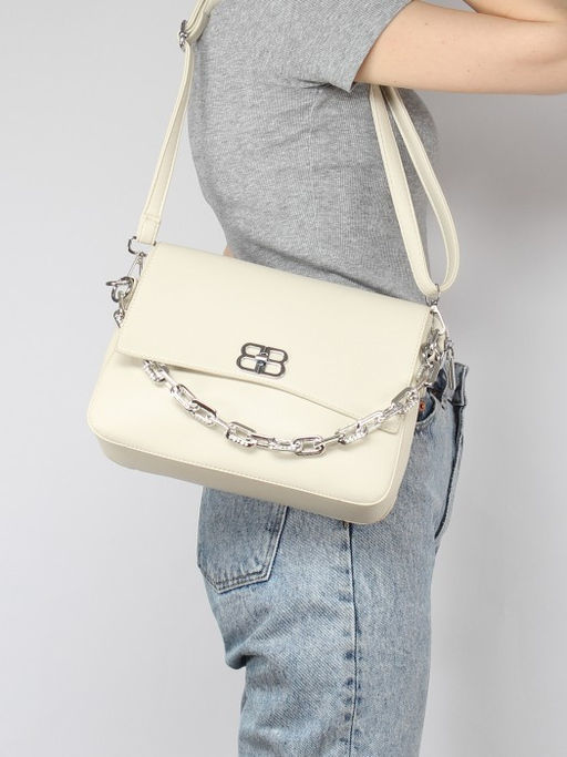 Сумка женская искусственная кожа RSR-659, 1отд, плечевой ремень, бежевый SALE 260063 - Adelia фото 10