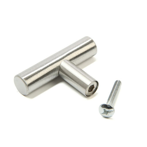 Цена за 4 шт. Ручка-кнопка CAPPIO PK332 LIGHT, d=12 мм, цвет сатиновый никель
