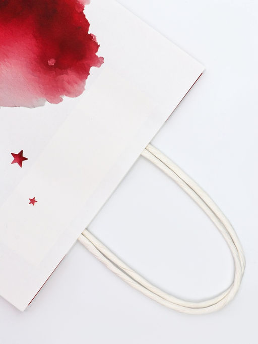 Цена за 3 шт. Пакет подарочный крафт Ты пахнешь, как любовь, 18?8?25 см