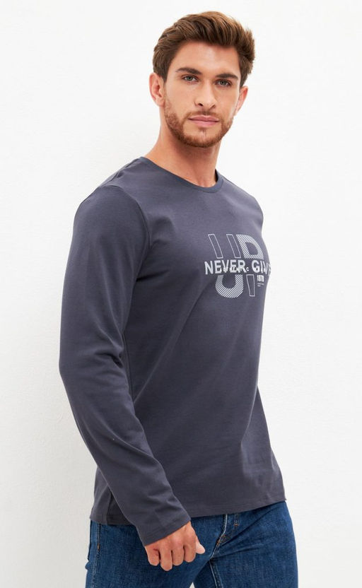 Лонгслив P321-1001-781 graphite - Primm фото 4