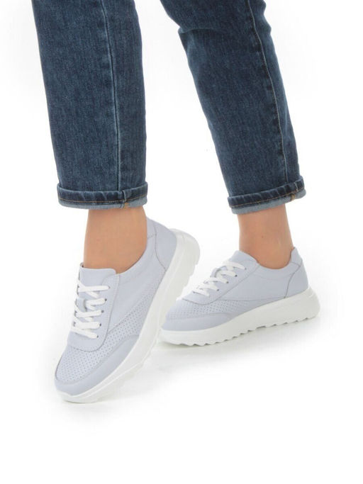 05-SD2-3D GRAY/PURPLE Кроссовки женские (натуральная кожа)