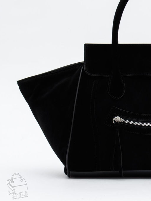 Сумка женская кожаная 999027NN black  Natale Navetta