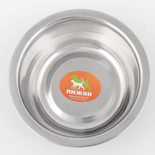 Миска стандартная цветная с принтом, 350 мл, бежевая - Пижон фото 2