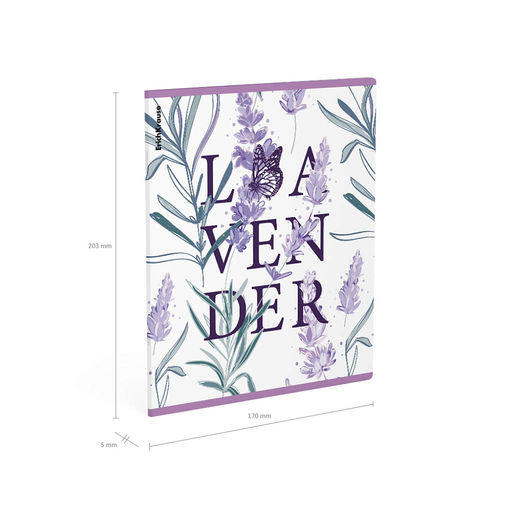 Цена за 5 шт. Тетрадь общая ученическая ErichKrause Lavender, 48 листов, клетка, выборочный УФ-лак_MIX-PACK фото 20
