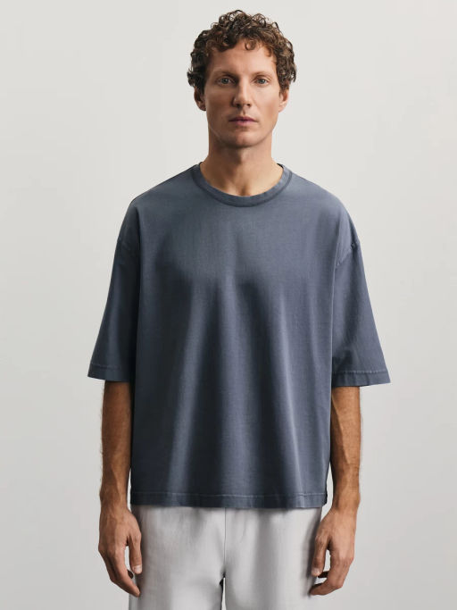 Футболка с эффектом garment dye / Zarina  фото 3