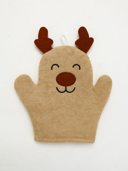 Подарочный набор новогодний Олень, гель для душа 2 шт х150 мл, мочалка, URAL LAB