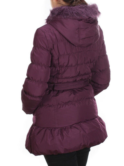 B-38 DARK VIOLET Куртка зимняя женская NO NAME (100 гр. холлофайбер) - Fashion фото 4