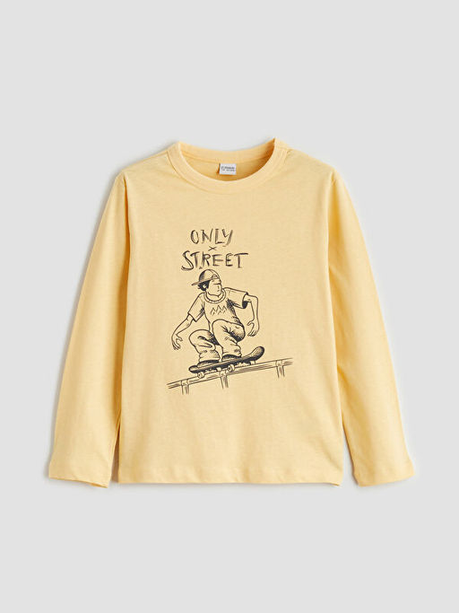 Bisiklet Yaka Erkek ?ocuk Ti??rt