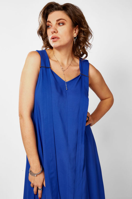 Платье BegiModa 1053 василёк