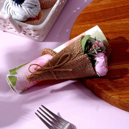 Набор для украшения: топпер С днём рождения 1 шт, кольцо для салфеток 1 шт, МИКС - Страна карнавалия фото 8