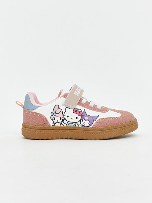 Hello Kitty Bask?l? K?z ?ocuk Spor Ayakkab?