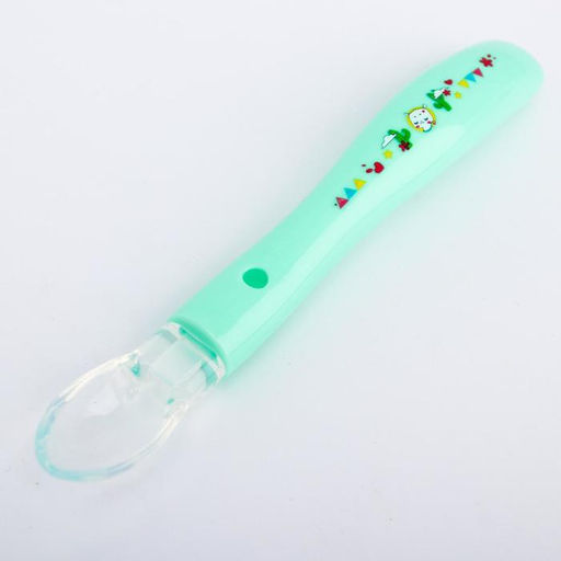 Цена за 10 шт. Ложка детская из силикона «ТРЕНД. Лама»