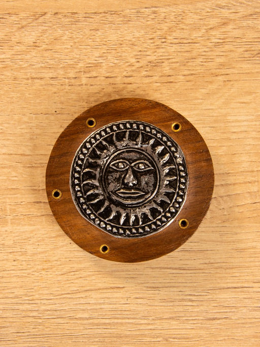 Подставка под благовония «Домовой», 7×7×2.5 см, дерево шишам