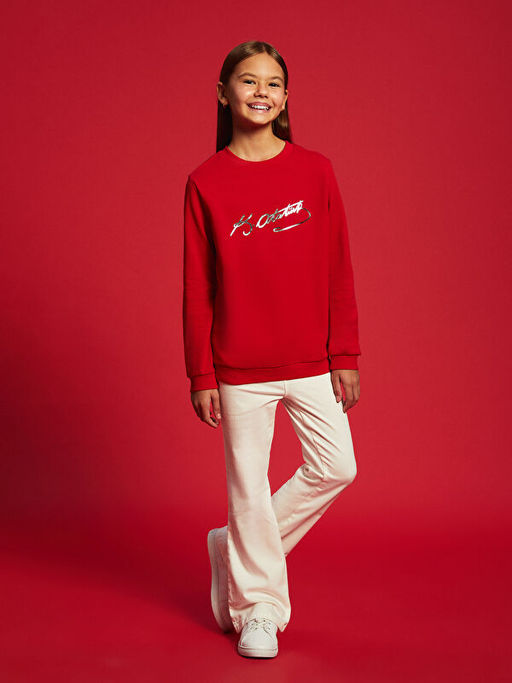 Beli Ayarlanabilir Lastikli K?z ?ocuk Pantolon - Waikiki фото 2