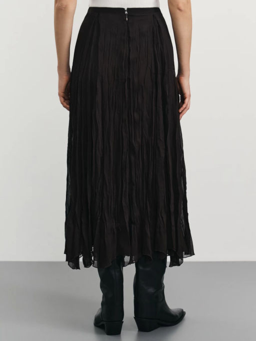 Юбка миди с асимметричным низом / Zarina фото 4