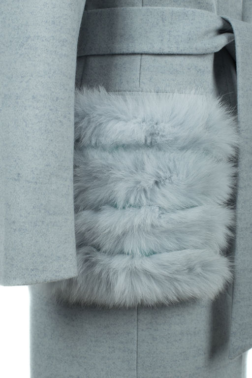 02-2024 Пальто женское утепленное(пояс) - El podio фото 3