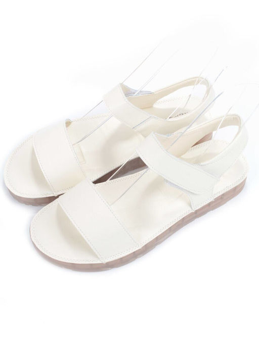 08-PEXL199-1 LT. BEIGE Босоножки женские (натуральная кожа)