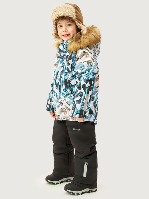 Костюм 7з2326 лед/черный