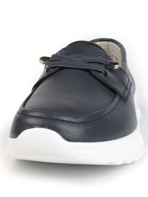 03-ZL-8861-1 NAVY Полуботинки женские (натуральная кожа)