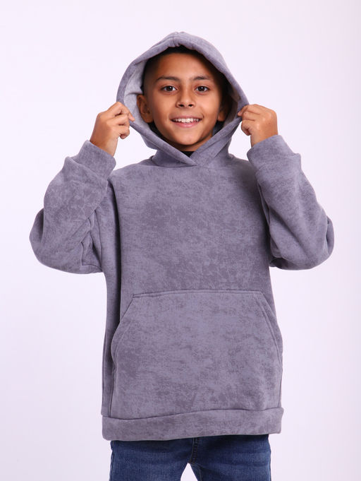 ТД034 Худи с капюшоном (серый) - Милаша фото 4