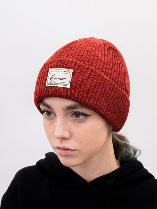 Шапка HERMAN арт. EDMOND 057 (красный)