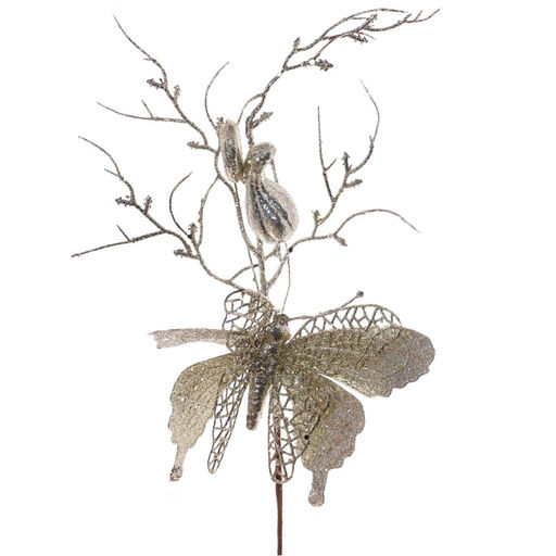 Изделие декоративное "Бабочка", L15 W7 H40 см, 4в.