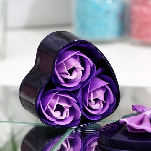 Мыльные розочки, трёхцветные, набор 3 шт. - Simaland фото 3