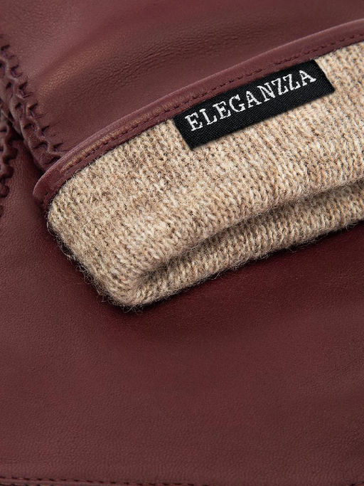 Перчатки женские ш+каш. HP91104 bordo - Eleganzza фото 7
