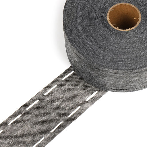 Лента Idealtex корсажная клеевая 60мм в инд.упаковке 10-40-10 серый 40гр 6760G рул.100м