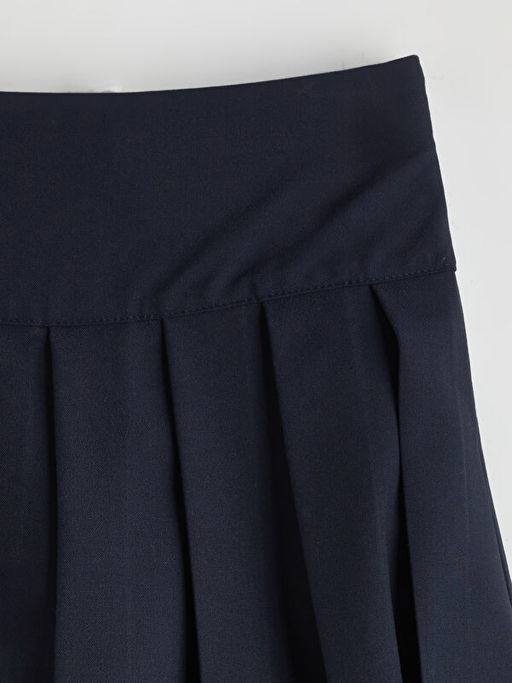 Basic Gabardin Pileli K?z ?ocuk Etek