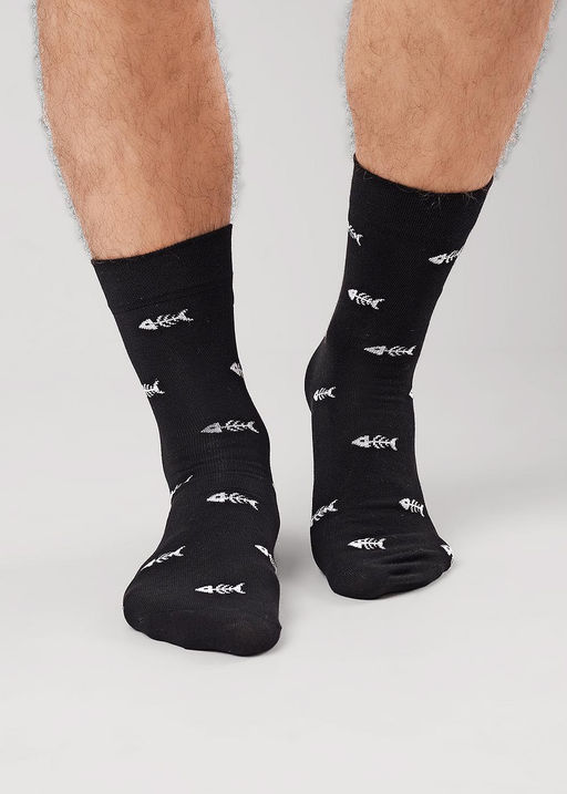 (CLE) К6571Л носки муж. 23Ф (ЧЗ)