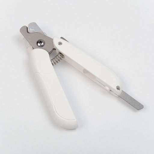 Умный когтерез для животных, с пилкой, LED фонарём и контейнером для когтей, на батарейках - Simaland фото 3