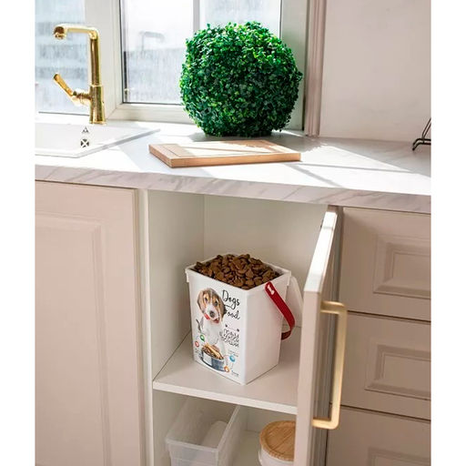 Контейнер для корма животных Собаки 5л арт. С49304 - Полимербыт фото 2