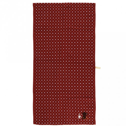 Полотенце кухонное "Кофе" 34х78см, лен+махра, 100% хлопок, цвета микс, Bolangde (Китай)