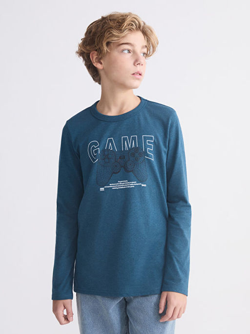 Bisiklet Yaka Erkek ?ocuk Ti??rt