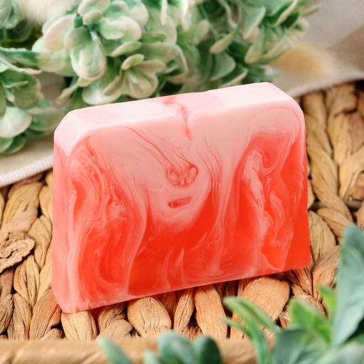 Мыло косметическое Добропаровъ «ручной работы» малиновое настроение, 80 г