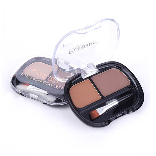 FARRES / Тени -1095-02, 2-цвета для БРОВЕЙ матовые. (6)