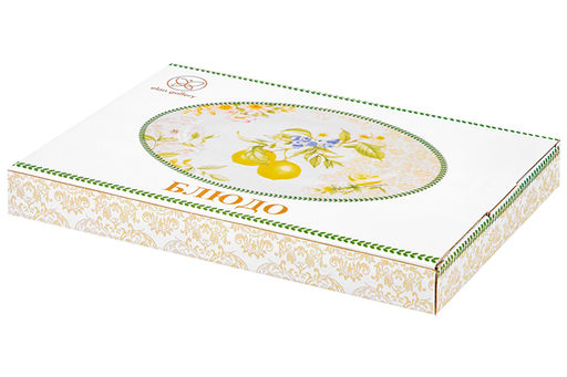 Блюдо овальное 30*21*2,2 см Лимоны NEW BONE CHINA - Elan gallery фото 18