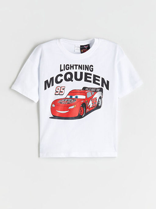 Cars Lisansl? Erkek ?ocuk Ti??rt
