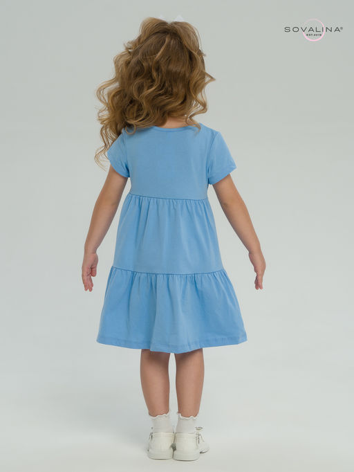 Платье Тия голубая - Sovalina фото 25