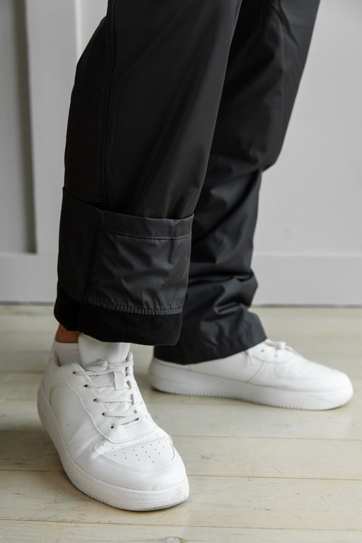 НА ФЛИСЕ утепленные ПЛАЩЕВЫЕ брюки - Relay фото 2