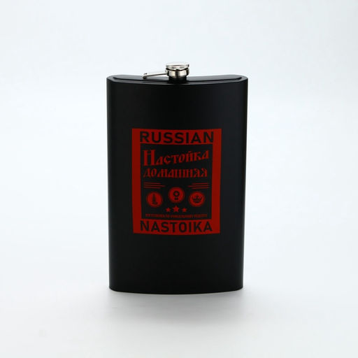 Фляжка XXL Russian Nastoika, 1920 мл, чёрная
